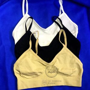 PACK OF 3 thin strip bra camisol Bra Biddies For Girls soft bra winter or summer use