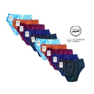 alhareem fabric pack of 6 Soft Cotton Underwear Panties for Girls & Women Multi color Cotton Panties